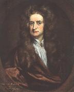 Sir Godfrey Kneller Sir Isaac Newton oil painting on canvas